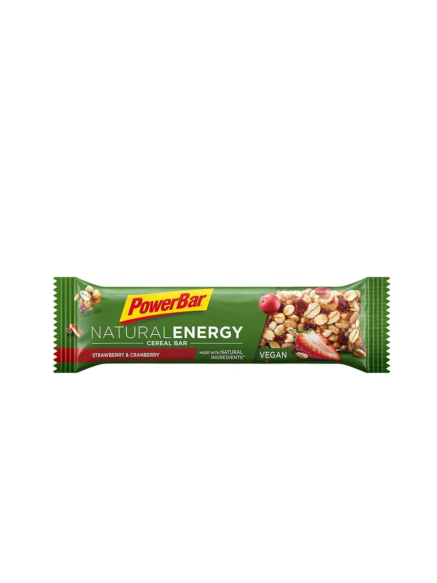 POWER BAR | Energieriegel Natural Energy Cereal Strawberry/Cranberry 40g | 